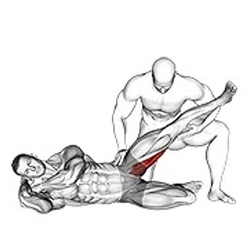 Assisted Side Lying Adductor Stretch
